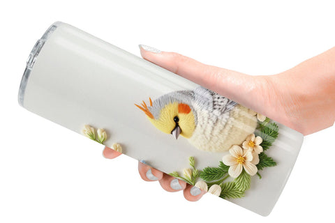 Tumbler Canary Embroidery Sublimation artnoy 