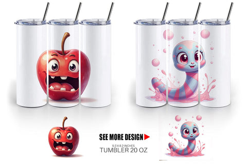 Tumbler Candy Surreals Sublimation artnoy 