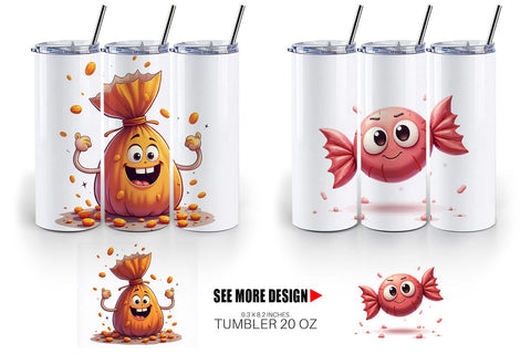 Tumbler Candy Surreals Sublimation artnoy 