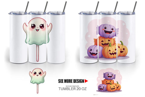 Tumbler Candy Treats Sublimation artnoy 