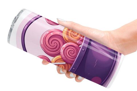 Tumbler Candy Treats Sublimation artnoy 