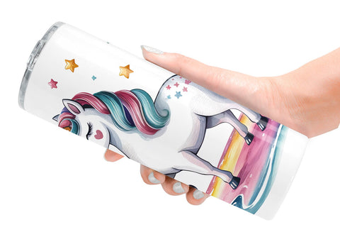 Tumbler Candy Unicorn Summer Sublimation artnoy 