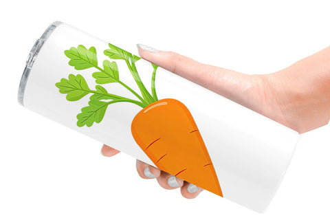 Tumbler Carrot Sublimation artnoy 