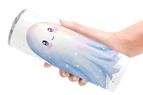 Tumbler Celestial Ghosts Sublimation artnoy 