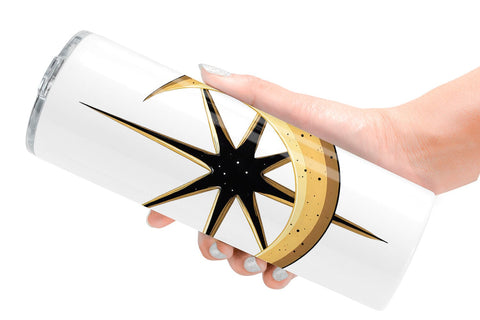 Tumbler Celestial Moon Sublimation artnoy 