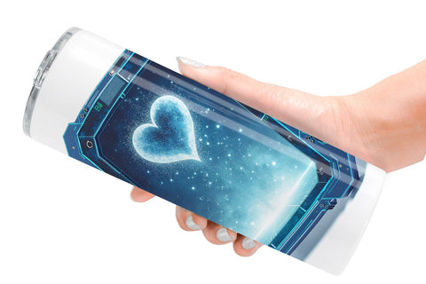 Tumbler Celestial Union Sci-Fi Wedding Sublimation artnoy 