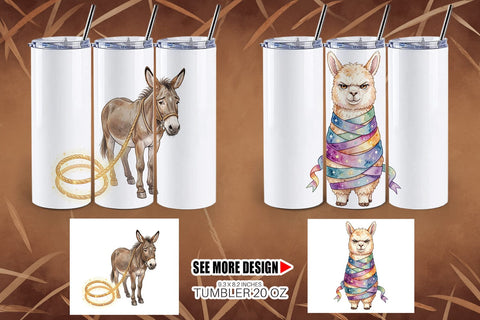 Tumbler Chaotic Celestial Western Watercolor Sublimation artnoy 
