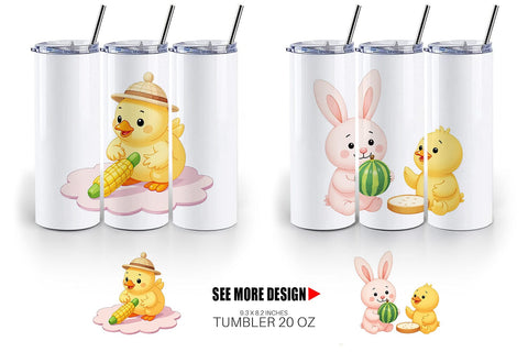 Tumbler Chicken Picnic Day Sublimation artnoy 