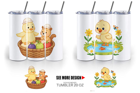 Tumbler Chicken Picnic Day Sublimation artnoy 