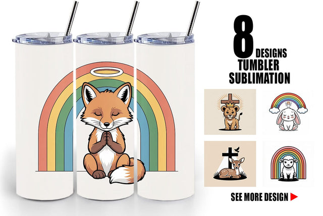 Tumbler Christian Vintage Sublimation artnoy 