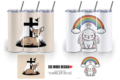Tumbler Christian Vintage Sublimation artnoy 