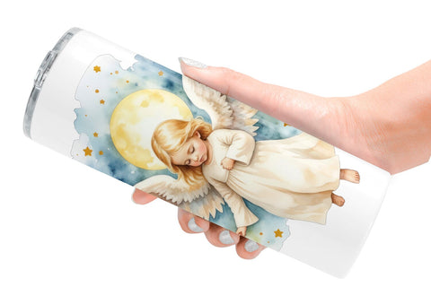 Tumbler Christmas Angels Sublimation artnoy 