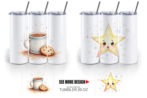 Tumbler Christmas Burnout Sublimation artnoy 