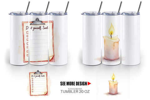 Tumbler Christmas Burnout Sublimation artnoy 