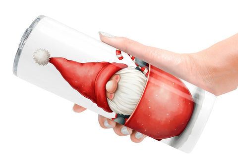 Tumbler Christmas Gnome Sublimation artnoy 
