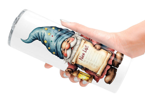 Tumbler Christmas Gnomes Sublimation artnoy 