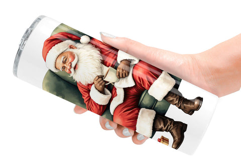 Tumbler Classic Santa Claus Sublimation artnoy 