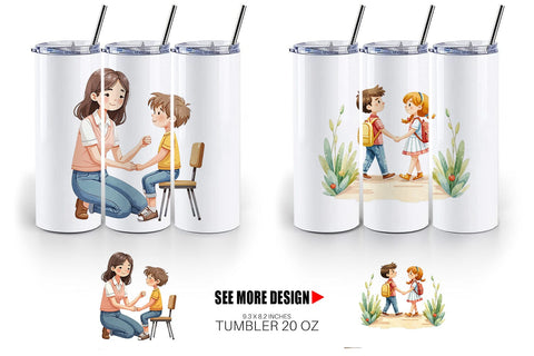 Tumbler Classroom Moments Sublimation artnoy 