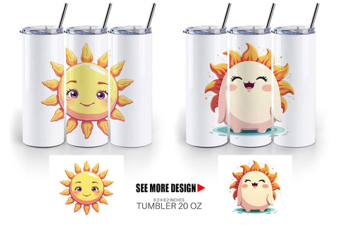 Tumbler Cool Soul Sun Sublimation artnoy 