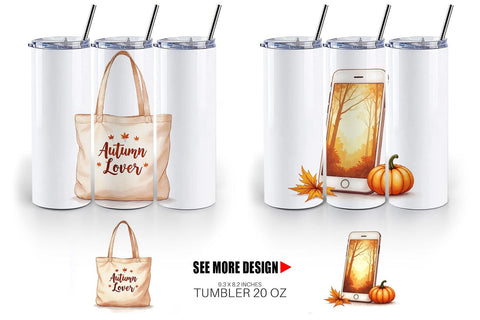 Tumbler Cozy Autumn Home Office Sublimation artnoy 