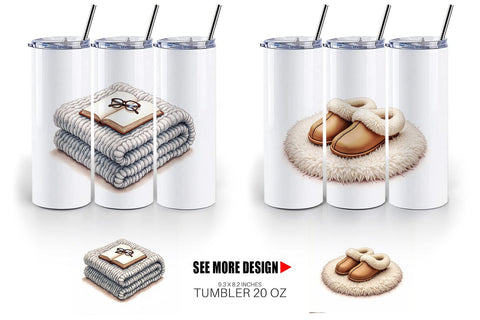 Tumbler Cozy Christmas Sublimation artnoy 