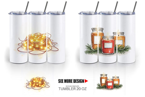 Tumbler Cozy Christmas Sublimation artnoy 