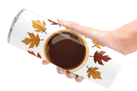Tumbler Cozy Coffee Weather Sublimation artnoy 