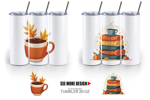 Tumbler Cozy Coffee Weather Sublimation artnoy 