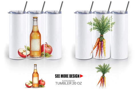 Tumbler Cozy Fall Farmers Market Sublimation artnoy 