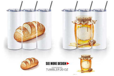 Tumbler Cozy Fall Farmers Market Sublimation artnoy 