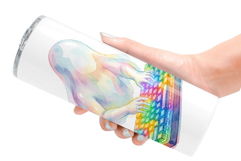 Tumbler Cozy PC Gamer Ghost Sublimation artnoy 