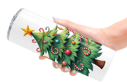 Tumbler Cozy Retro Christmas Sublimation artnoy 