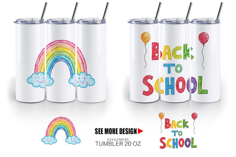 Tumbler Crayon Adventures Sublimation artnoy 