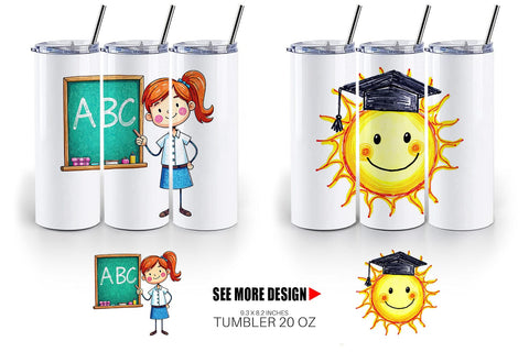 Tumbler Crayon Adventures Sublimation artnoy 
