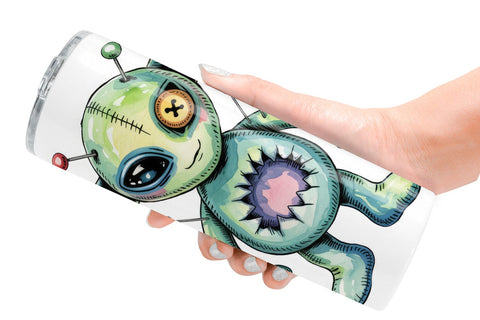 Tumbler Creepy Cute Pastel Halloween Sublimation artnoy 