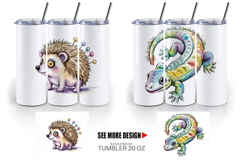 Tumbler Creepy Cute Pastel Halloween Sublimation artnoy 