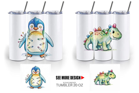 Tumbler Creepy Cute Pastel Halloween Sublimation artnoy 