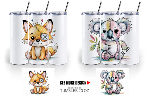 Tumbler Creepy Cute Pastel Halloween Sublimation artnoy 