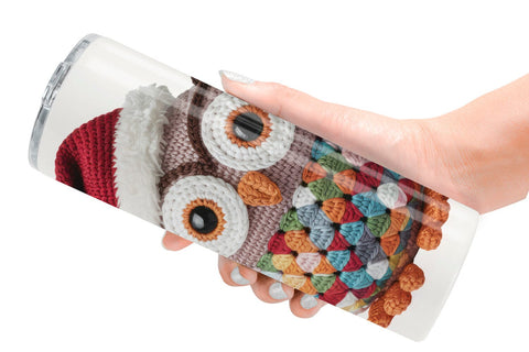 Tumbler Crochet Christmas Sublimation artnoy 