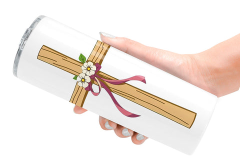 Tumbler Cross Sublimation artnoy 