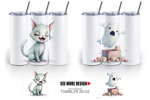 Tumbler Cursed Toybox Sublimation artnoy 