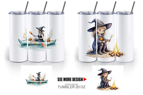 Tumbler Cute Summerwitch Vibes Sublimation artnoy 