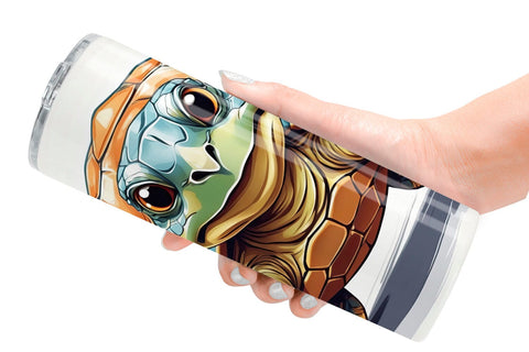 Tumbler Cute Turtle Sublimation artnoy 