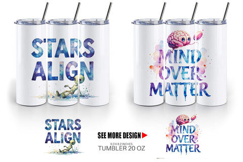 Tumbler Cute Ugly Alien Wisdom Quote Sublimation artnoy 