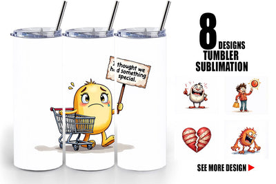 Tumbler Cyber Catastrophes Sublimation artnoy 