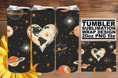Tumbler Decor for Love and Romance Sublimation afrosvg 