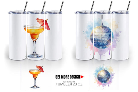 Tumbler Disco Diva Mom Sublimation artnoy 