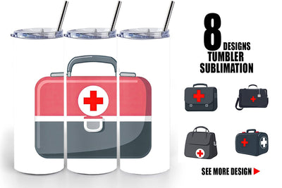 Tumbler Doctor Bag Sublimation artnoy 