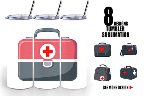 Tumbler Doctor Bag Sublimation artnoy 