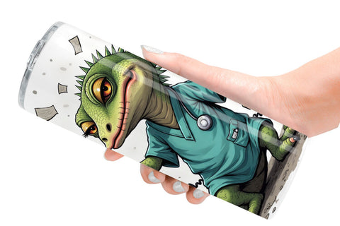 Tumbler Doctor Chaos Critters Sublimation artnoy 